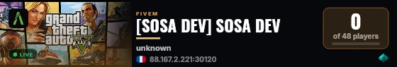 [SOSA DEV] SOSA DEV live status badge