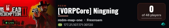 [VORPCore] Ningning live status badge