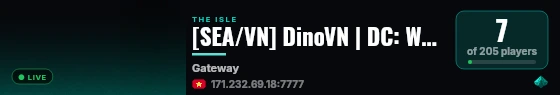 [SEA/VN] DinoVN | DC: WeTEMvUDMN | VOICE CHAT live status badge