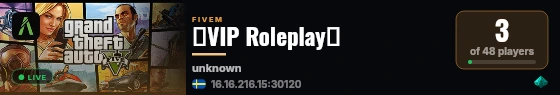 👑VIP Roleplay👑 live status badge