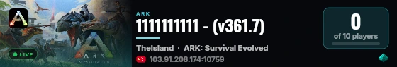1111111111 - (v361.7) live status badge