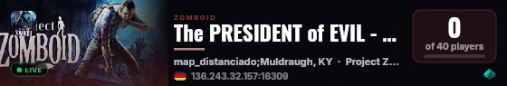 The PRESIDENT of EVIL - CHEQUIEM before you REQUIEM live status badge