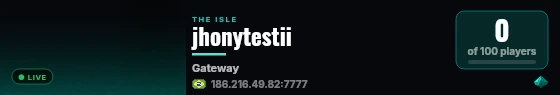 jhonytestii live status badge