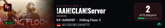 !AAH!CLAN!Server live status badge