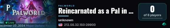 Reincarnated as a Pal in Another World With No Rights live status badge