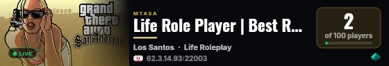 Life Role Player | Best Rp In Iran live status badge