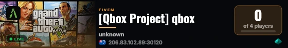 [Qbox Project] qbox live status badge
