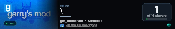 \ live status badge