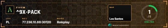 HUD badge preview
