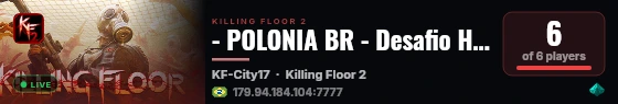 - POLONIA BR - Desafio HoE+ live status badge