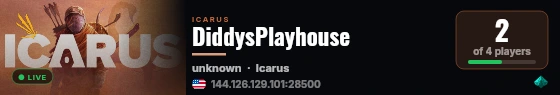 DiddysPlayhouse live status badge