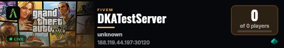 DKATestServer live status badge