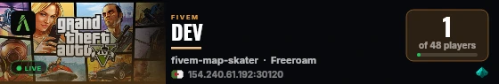 DEV live status badge
