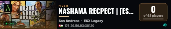 NASHAMA RECPECT | [ESX Legacy] live status badge
