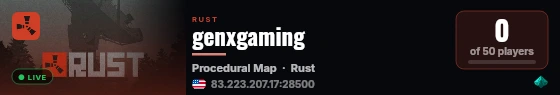 genxgaming live status badge