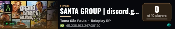 SANTA GROUP | discord.gg/santagroup live status badge
