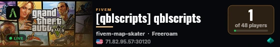 [qblscripts] qblscripts live status badge