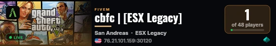 cbfc | [ESX Legacy] live status badge