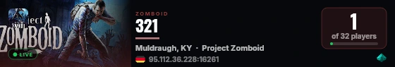 321 live status badge