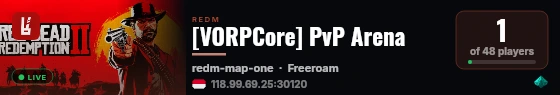 [VORPCore] PvP Arena live status badge