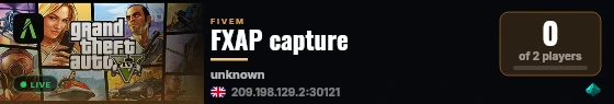 FXAP capture live status badge