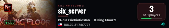six_server live status badge