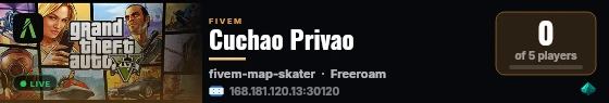 Cuchao Privao live status badge