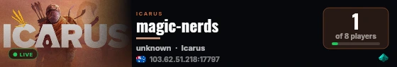 magic-nerds live status badge