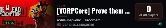 [VORPCore] Prove them wrong live status badge