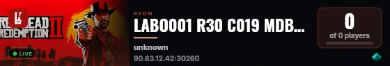 LABO001 R30 C019 MDBC019-039 live status badge