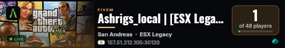Ashrigs_local | [ESX Legacy] live status badge
