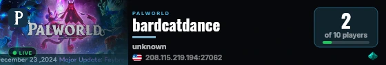 bardcatdance live status badge