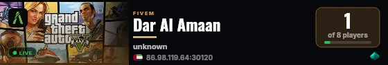 دار الامان live status badge