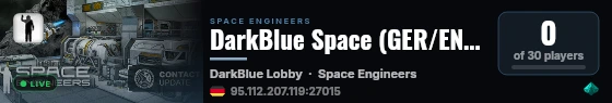 DarkBlue Space (GER/ENG) [PVP/E] live status badge