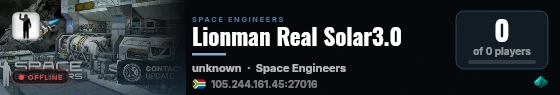 Lionman Real Solar3.0 live status badge
