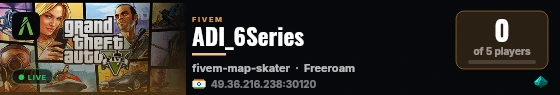 ADI_6Series live status badge