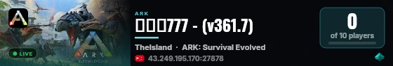 白胡子777 - (v361.7) live status badge