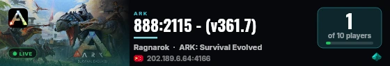 888:2115 - (v361.7) live status badge