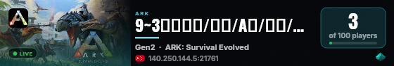 9~3刚开一秒/仿官/A镜/长久/创二PVE搜8688 live status badge