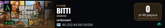 BITTI live status badge