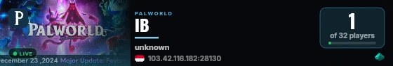 IB live status badge