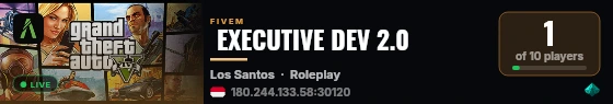  EXECUTIVE DEV 2.0 live status badge