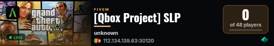 [Qbox Project] SLP live status badge