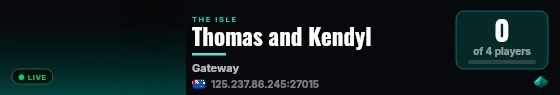 Thomas and Kendyl live status badge