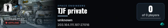 TJF private live status badge