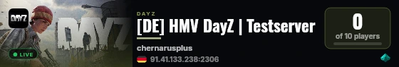 [DE] HMV DayZ | Testserver live status badge