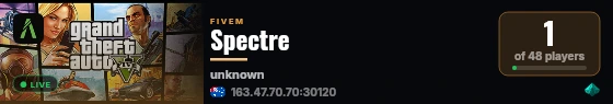 Pulse live status badge
