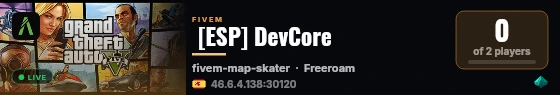  [ESP] DevCore live status badge