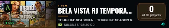 BELA VISTA RJ TEMPORADA 1 live status badge