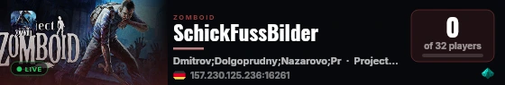 SchickFussBilder live status badge